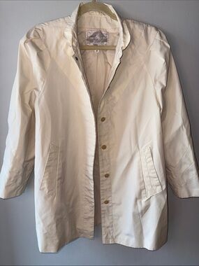 Mulberry Off-White Trench Coat